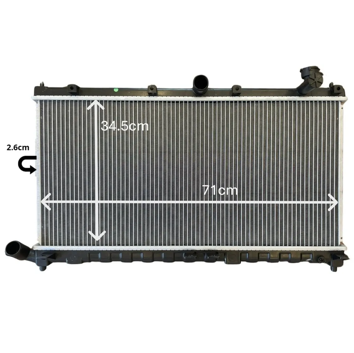 Radiador Byd F3 mecanico OEM: F3-1301100 | nuevo - Imagen 3